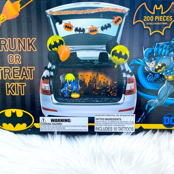 Batman theme car decorations kit new in box Halloween trunk or treat - Picture 2 of 2